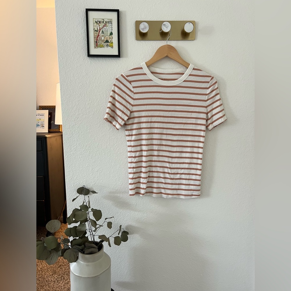 Striped Tee Shirt - Size: Small